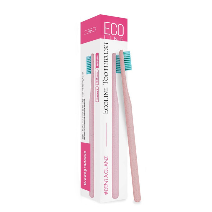 Toothbrush Ecoline PINK, 1 pc.