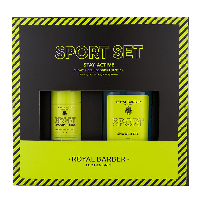 ROYAL BARBER SPORT set, 1 pc.