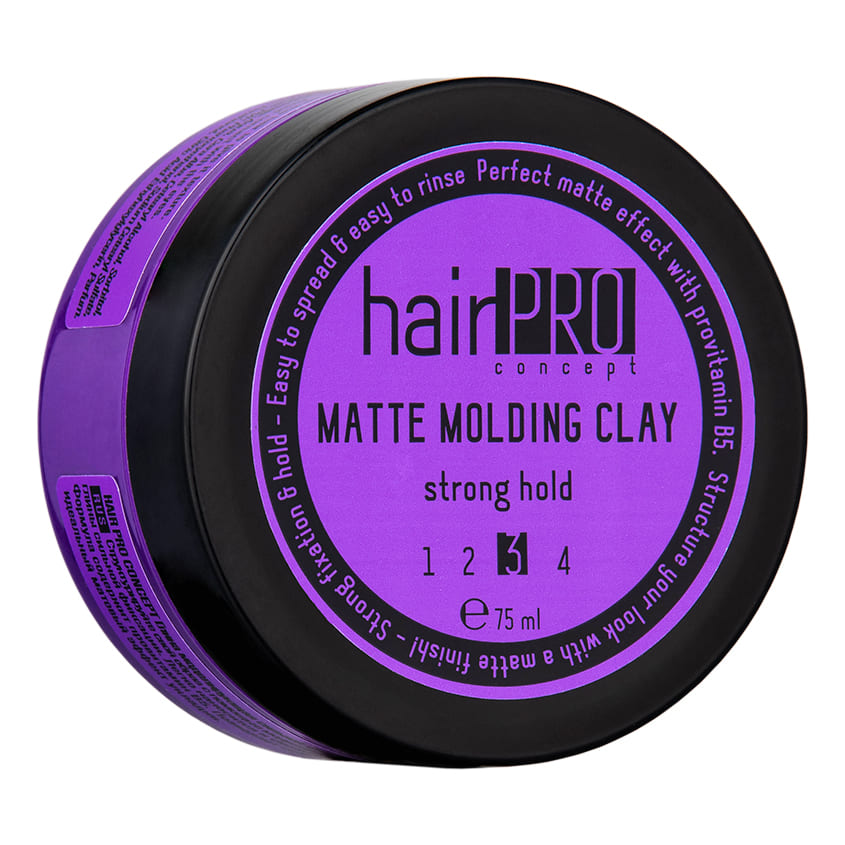 HAIR PRO CONCEPT Matte Molding clay, 75 ml