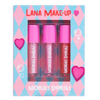 MORIKI DORIKI LipGloss SET LANA , 3 pc.