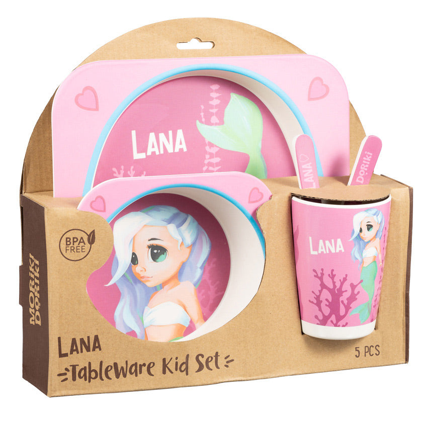 MORIKI DORIKI Tableware kid set Lana, 5pcs. – شراء أونلاين