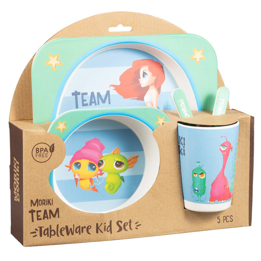 Tableware Kid Set Moriki Team