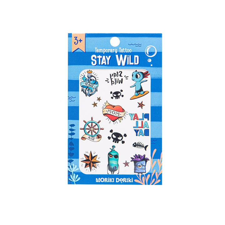 Children's Temporary Tattoos STAY WILD
