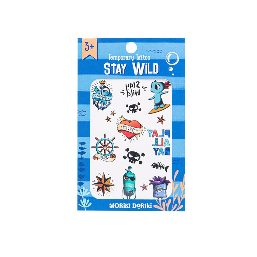Children's Temporary Tattoos STAY WILD
