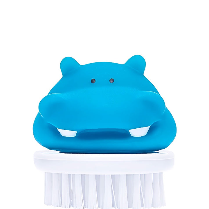 Nail Brush HIPPO BLUE