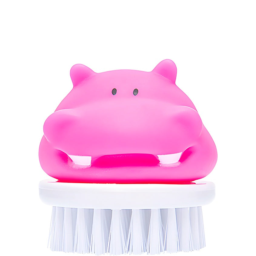 MORIKI DORIKI Nail Brush HIPPO PINK, 1 pc