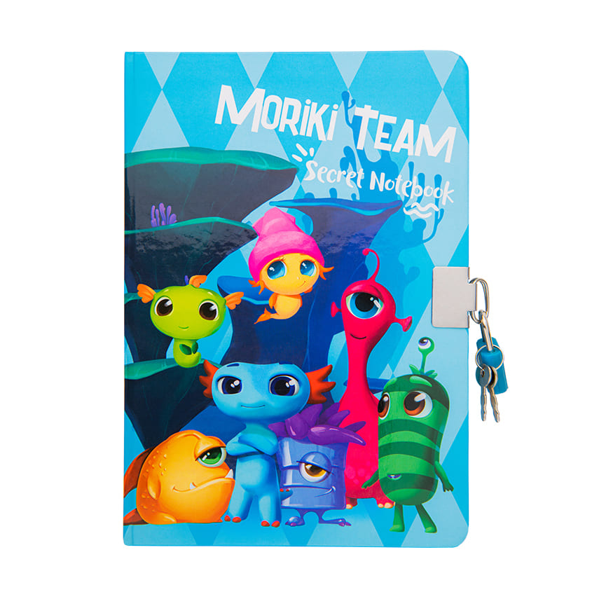 MORIKI DORIKI MORIKI TEAM Secret Notebook, 1 pc.