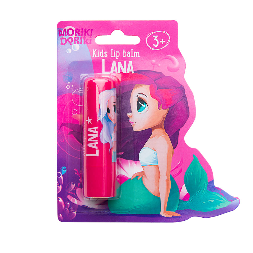 MORIKI DORIKI Kids lip balm Lana, 4,3 g.