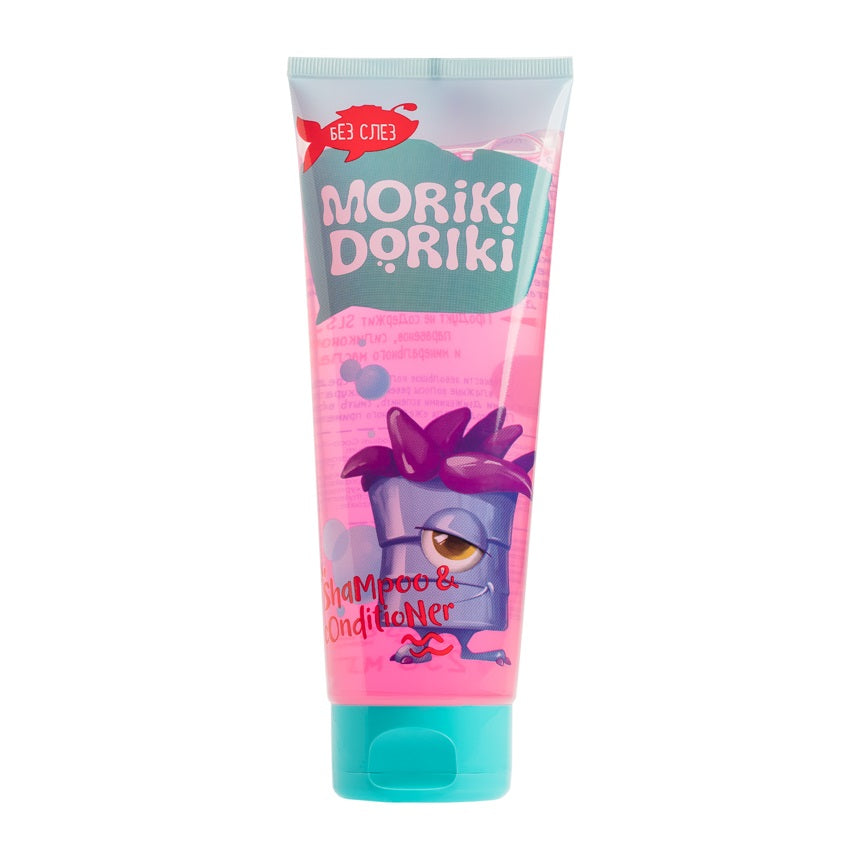 MORIKI DORIKI Baby shampoo-conditioner without tears Spike 250 ml