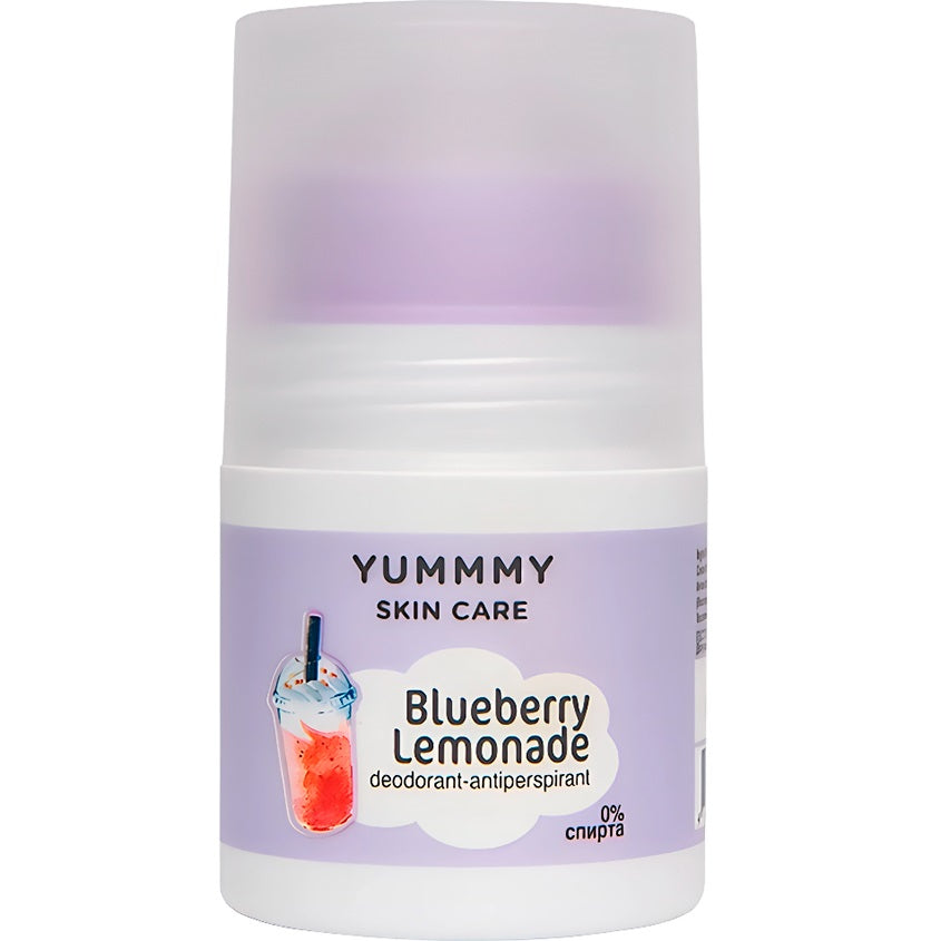 YUMMMY Deodorant-antiperspirant Blueberry Lemonade, 50 ml