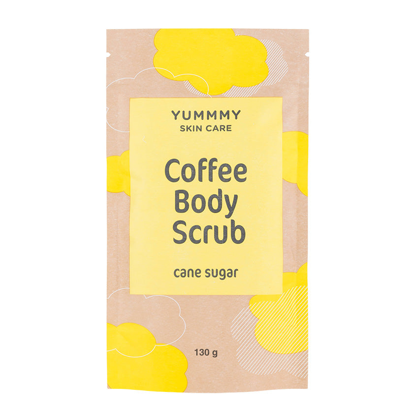 YUMMMY Coffee body scrub Cane sugar, 130 g