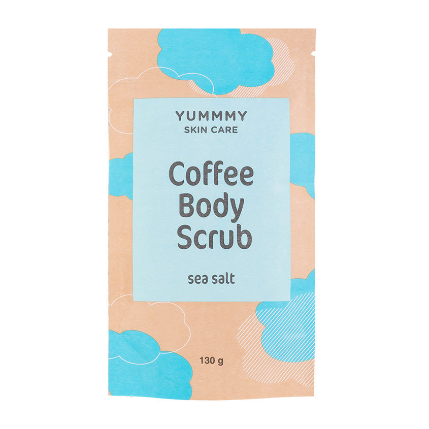YUMMMY Coffee body scrub Sea salt, 130 g