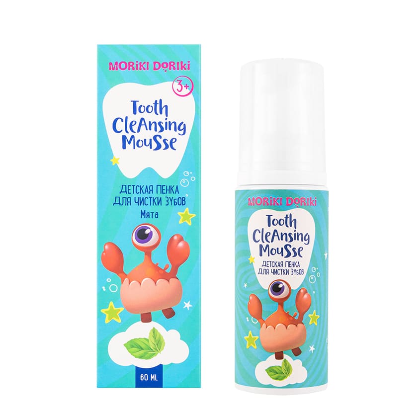 Kids' Tooth Cleaning Foam Mint
