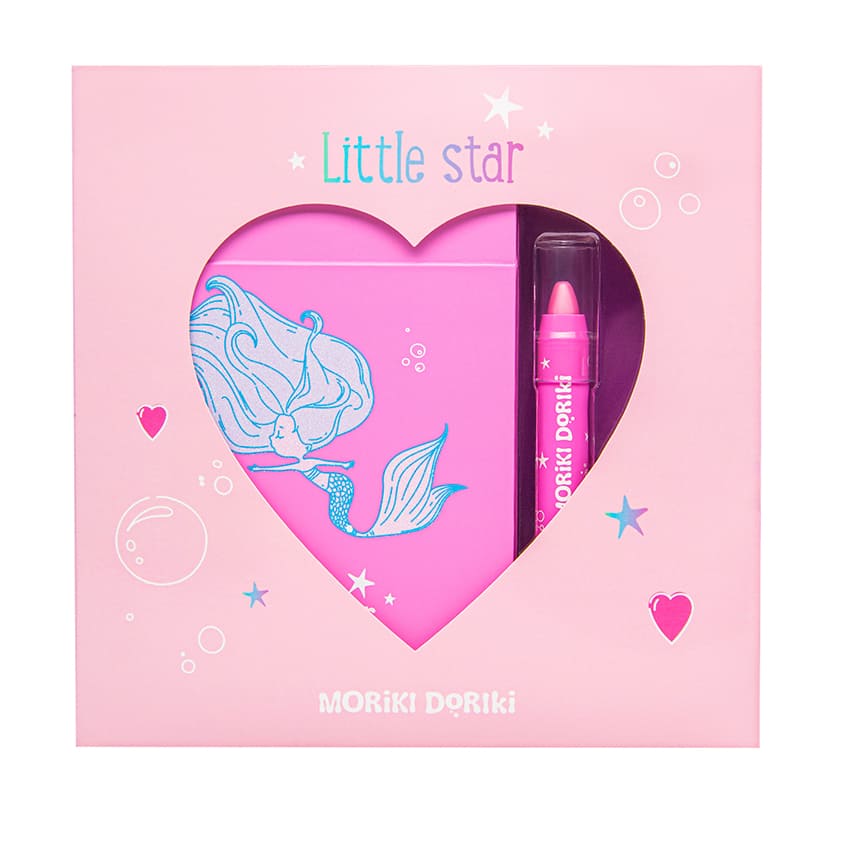 MORIKI DORIKI MAKE-UP SET LITTLE STAR Mirror&Lip balm, 1 pc.