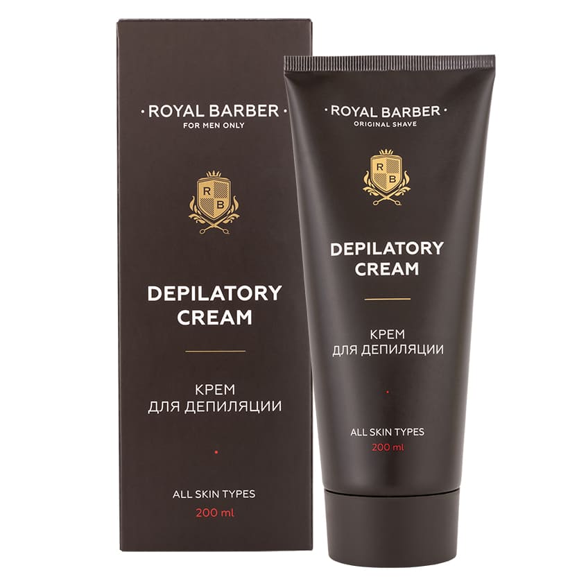 Royal Barber Depilatory cream, 200 ml