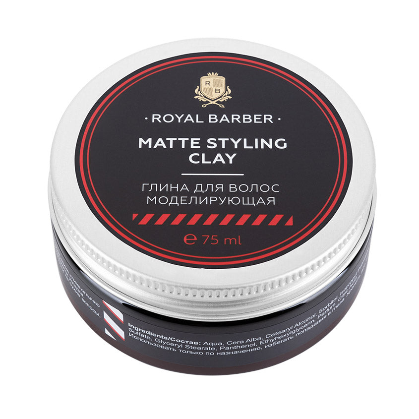 Royal Barber Matte styling clay, 75 ml
