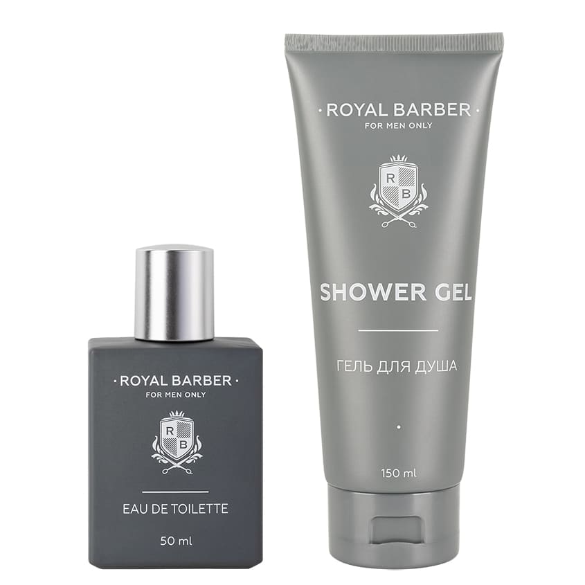 Royal Barber City Story Set (50ml EDP+150ml shower gel), 1 pcs.
