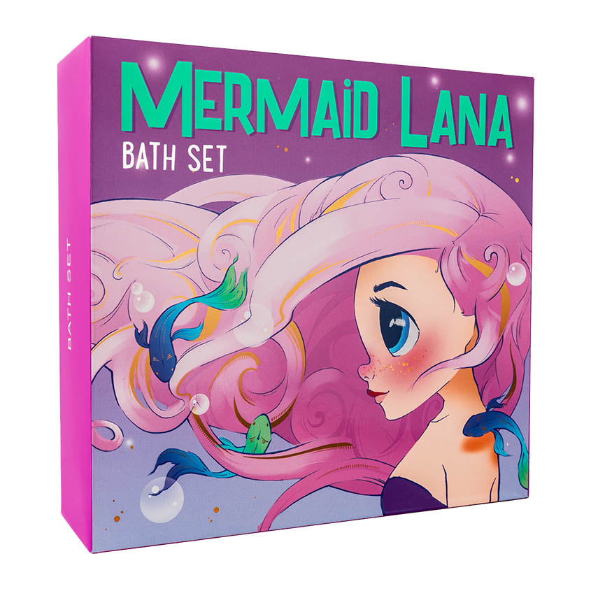 MORIKI DORIKI Set MERMAID LANA (shampoo 300 ml + shower gel 300 ml), 1 pc.