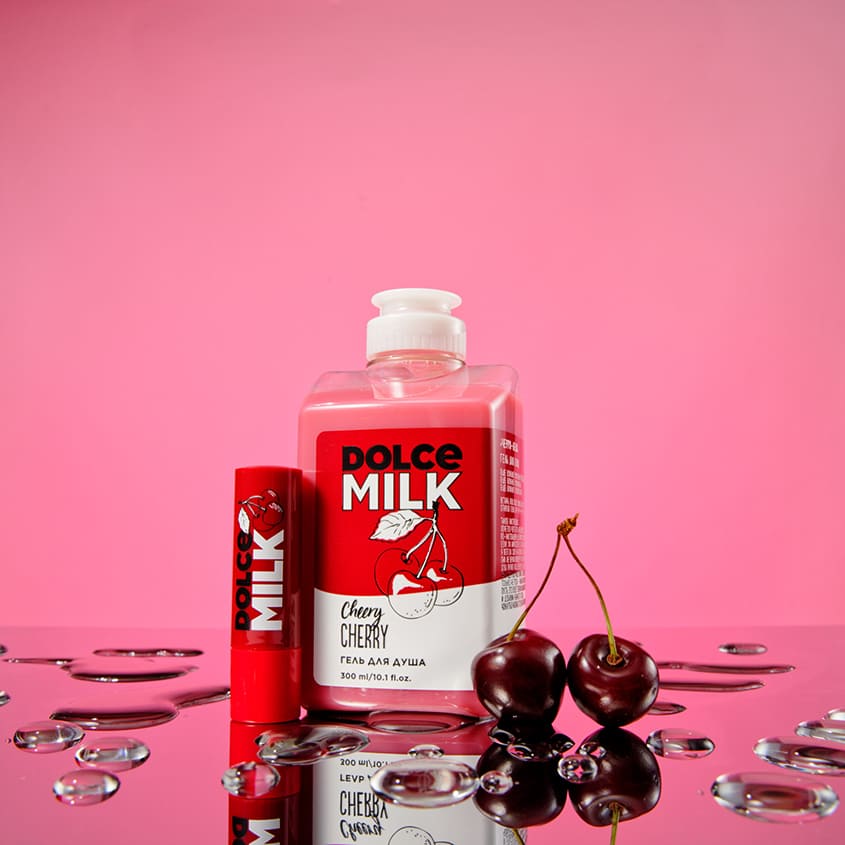DOLCE MILK Shower gel <Cheery Cherry> 460 ml – free delivery