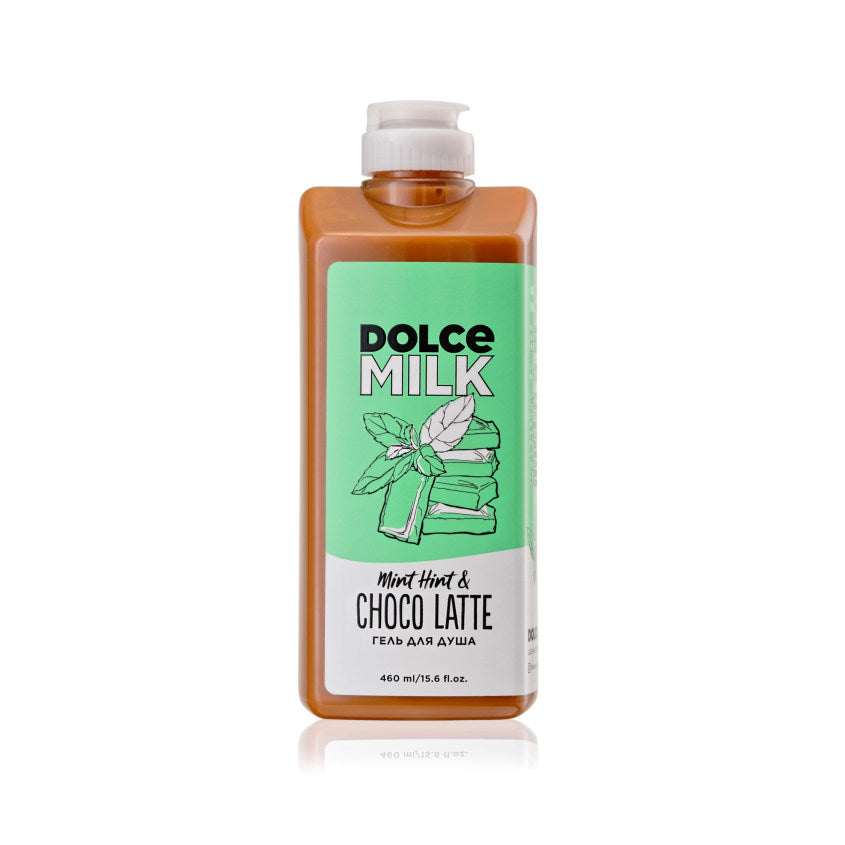 DOLCE MILK Shower gel <Mint Hint & Choco Latte> 460 ml