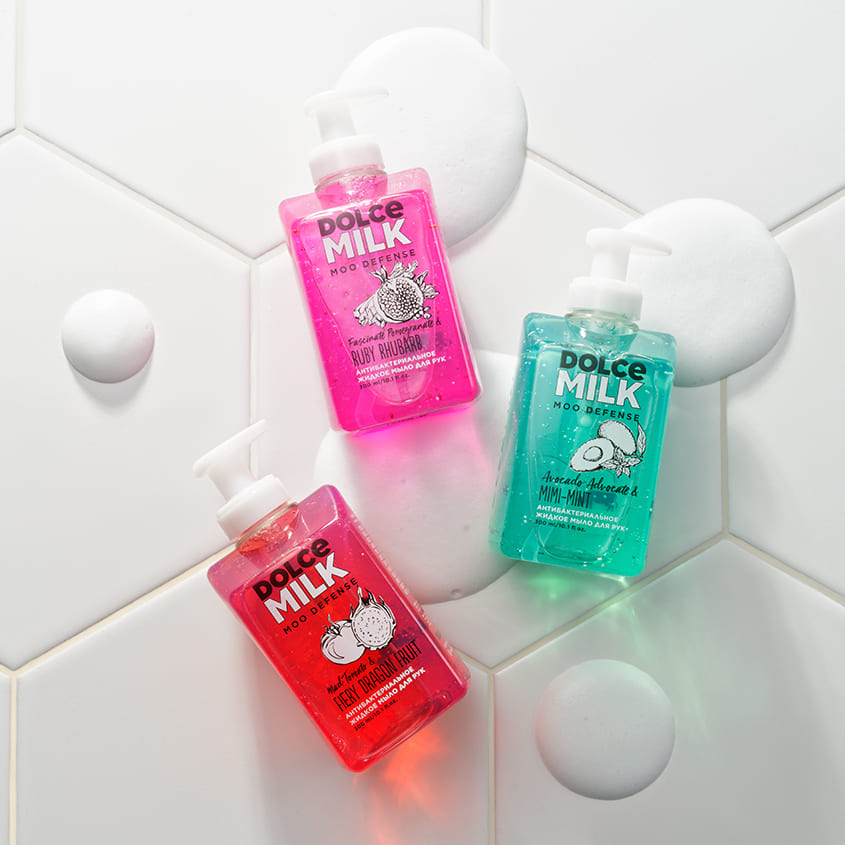 Antibacterial liquid soap <Avocado Advocate & Mimi-mint> 300 ml