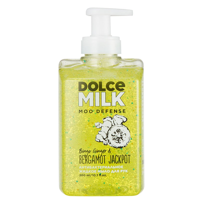 DOLCE MILK Antibacterial liquid soap <Bingo Ginger & Bergamot Jackpot > 300 ml