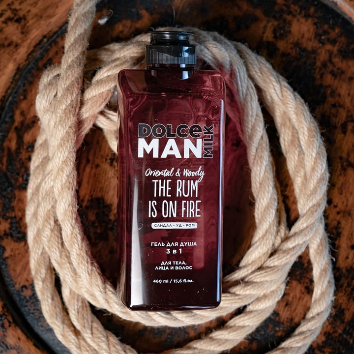 Shower gel 3 in 1 <THE RUM IS ON FIRE> 460 ml MAN