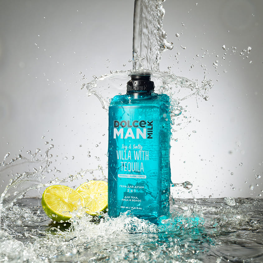 DOLCE MILK Shower gel 3 in 1 <VILLA WITH TEQUILA> 460 ml MAN – buy online