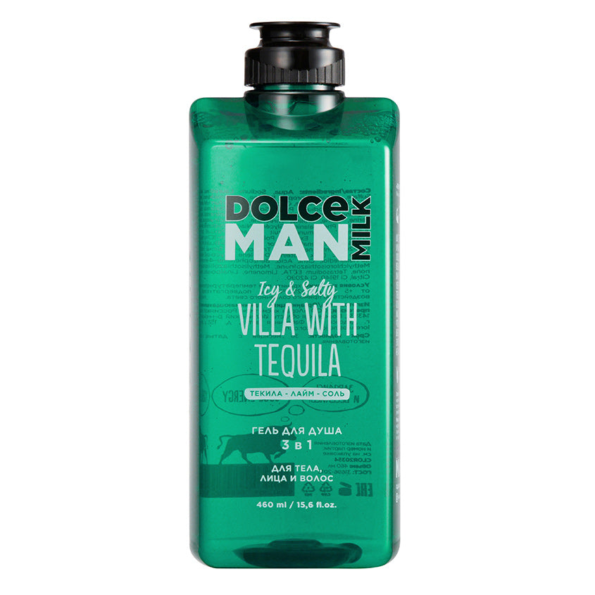 DOLCE MILK Shower gel 3 in 1 <VILLA WITH TEQUILA> 460 ml MAN – online store