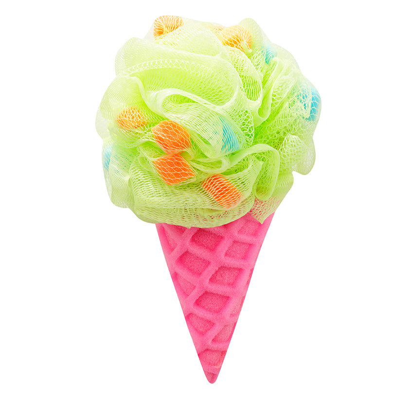 Washcloth "Ice Cream" Pink/Green