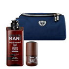 DOLCE MILK Set 220 MAN (shower gel 3in1 Bad Habits + deo Bad Habits) cosmetic bag