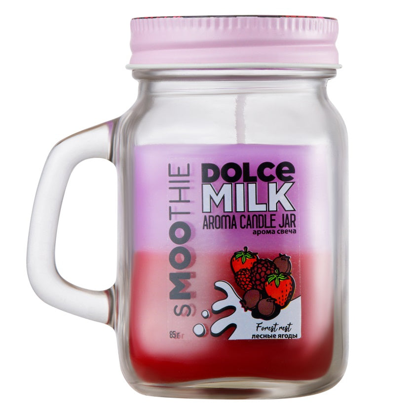 DOLCE MILK Candle Smoothie  FOREST REST wild berries, 85 g – buy online