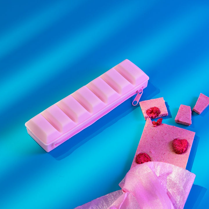 Pencil Case "Chocolate Bar" Pink