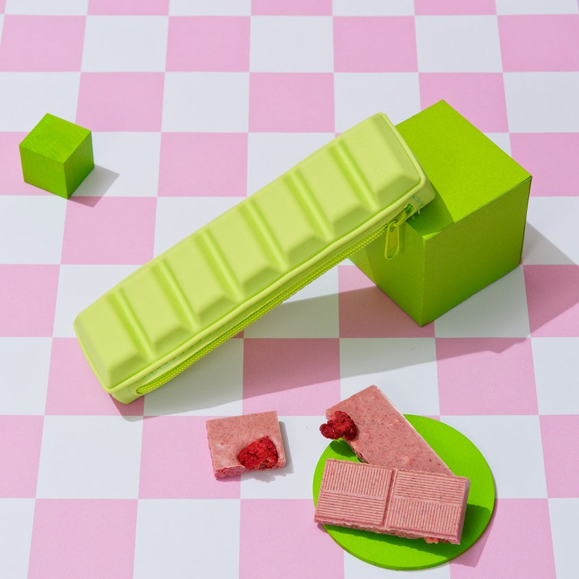 Pencil Case "Chocolate Bar" Green