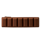 Pencil Case "Chocolate Bar" Brown