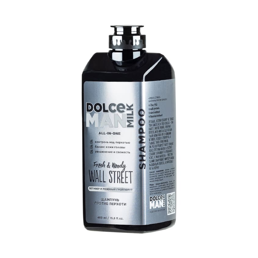 Man Anti-Dandruff Shampoo "Wall Street"