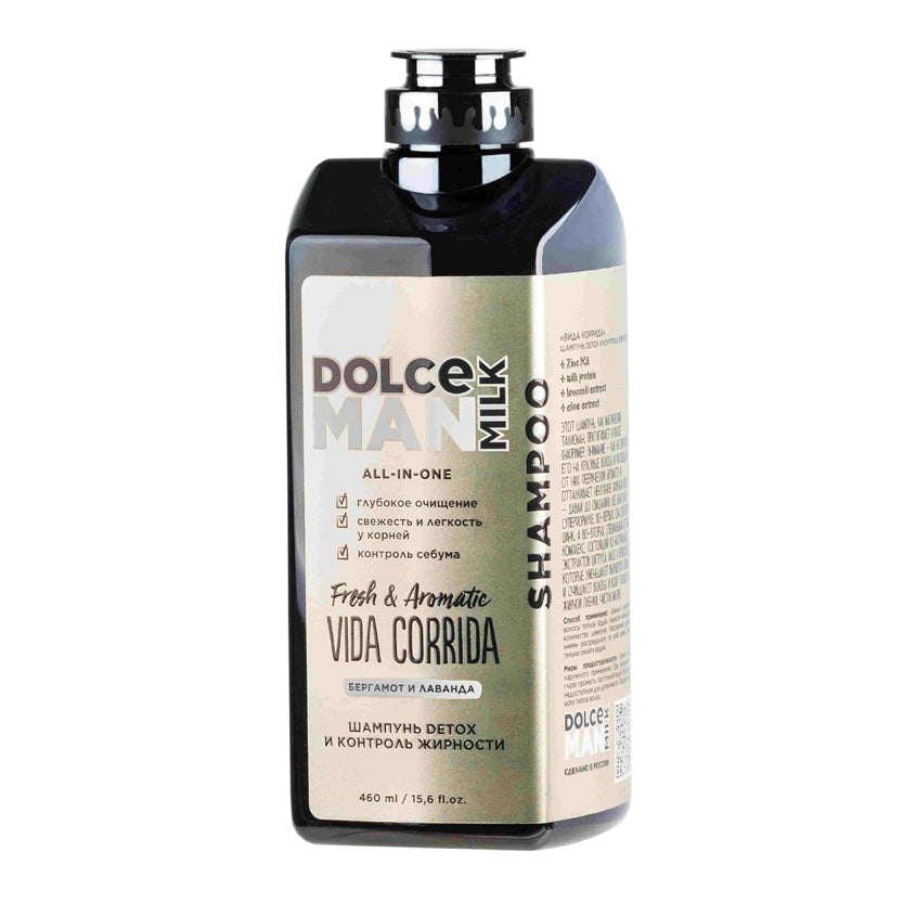 Man Shampoo Detox And Oil Control "Vida Corrida"