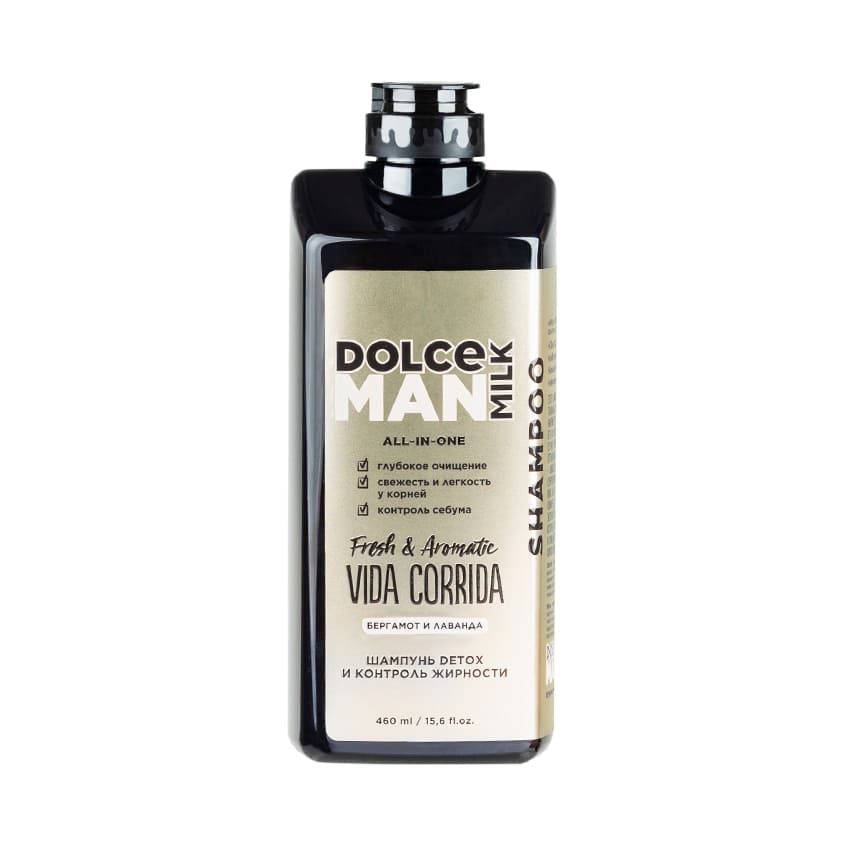 Man Shampoo Detox And Oil Control "Vida Corrida"