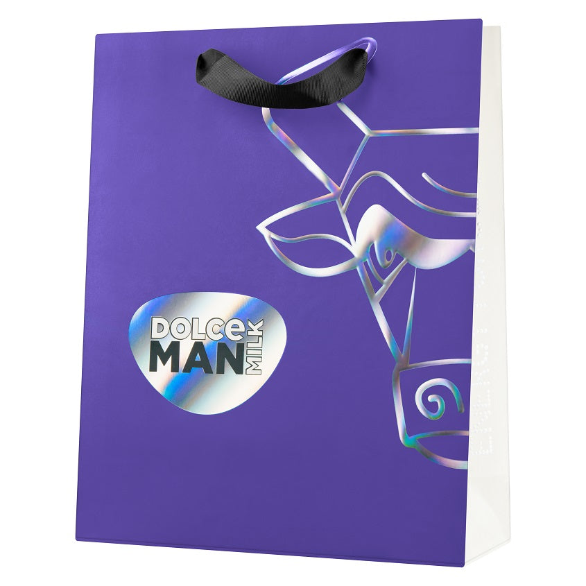 Gift Bag 20 Purple Man