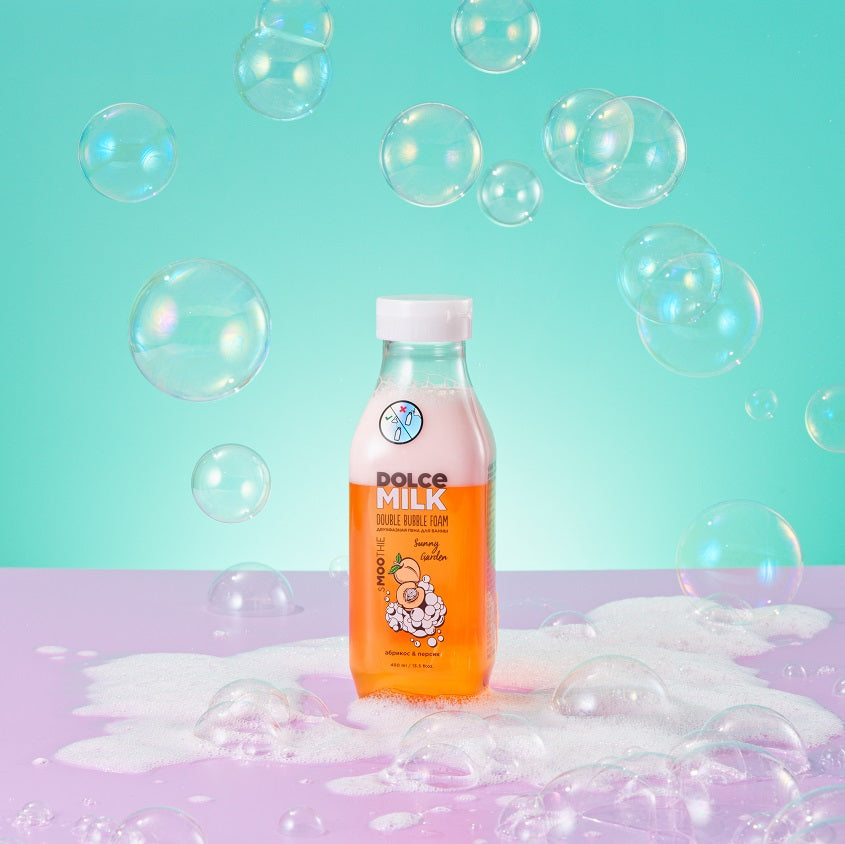 DOLCE MILK Double bubble foam SUNNY GARDEN, 400 ml