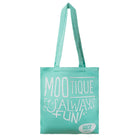 DOLCE MILK Fabric bag DM 40x35 sm, neon blue Fun