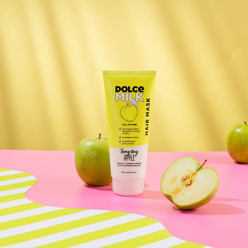 DOLCE MILK Prebiotic mask for hair health Teeny-tiny apple 200 ml – free delivery