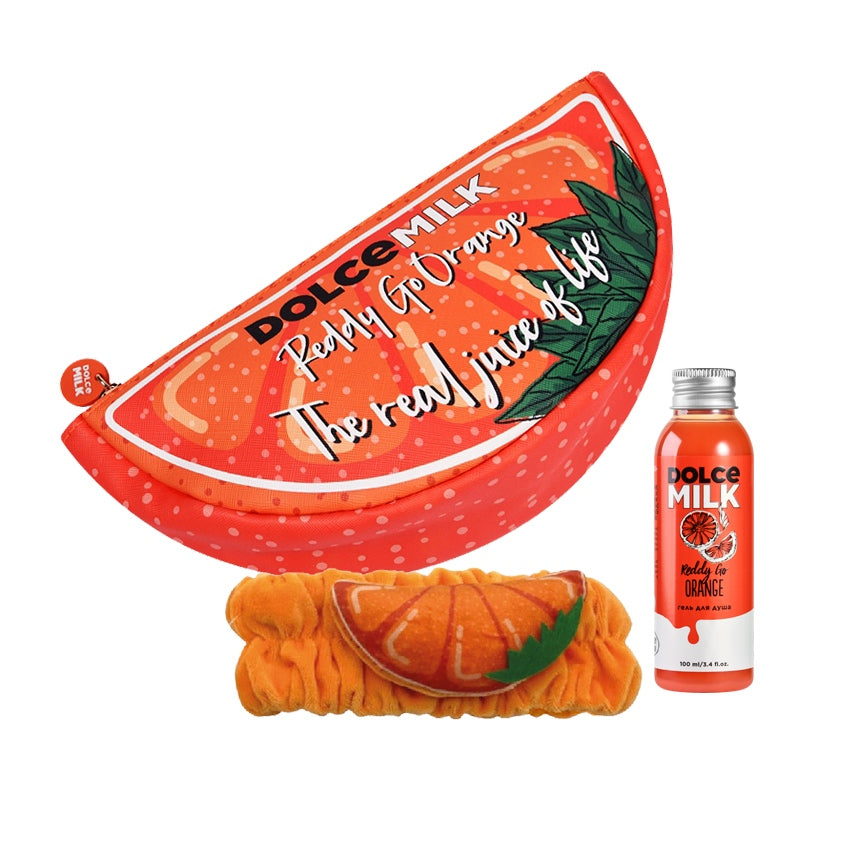 DOLCE MILK Set 306 (shower gel Bed Orange 100ml+hairband Red Orange) – شراء أونلاين