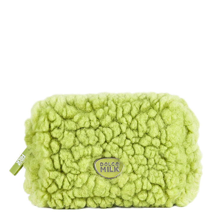 Bags and cosmetic bags Cosmetic bag DM, size 19x13sm, yellow Plush