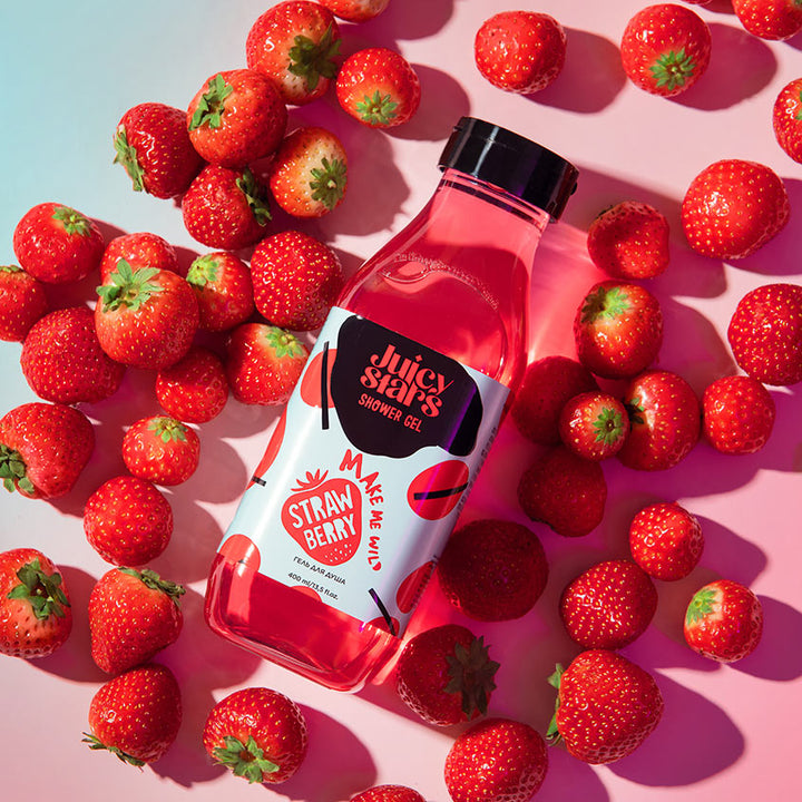 Shower gel «MAKE ME WILD STRAWBERRY»