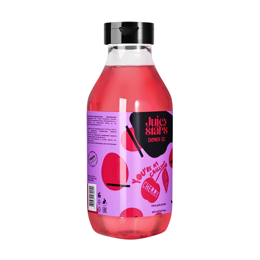 JUICY STARS Shower gel <<CHERRY YOU'RE MY CHALLENGE>> – buy online