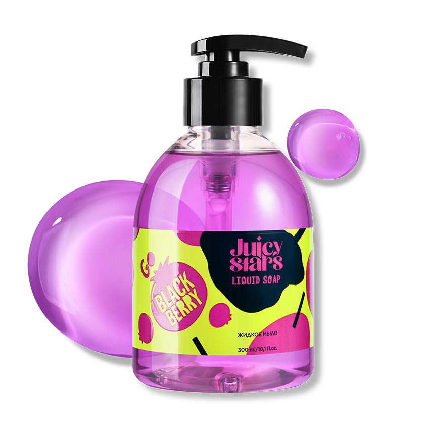 Liquid soap «GO BLACKBERRY»