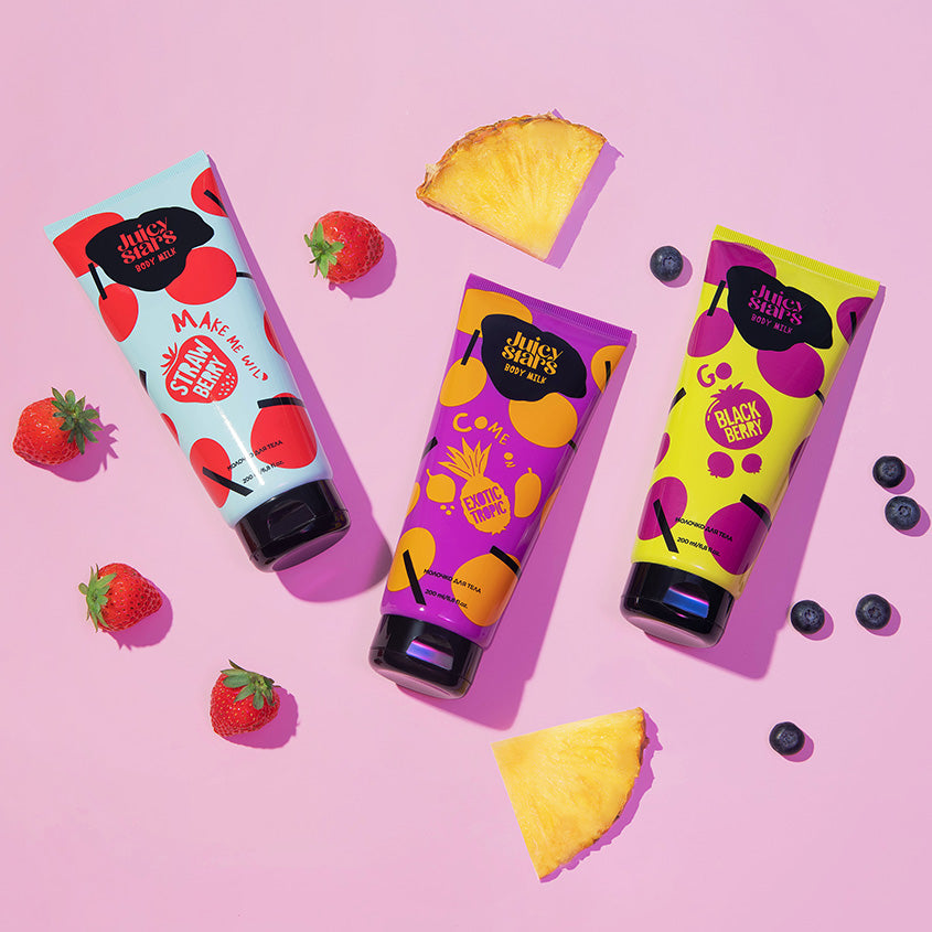 JUICY STARS Body milk «GO BLACKBERRY» – توصيل مجاني