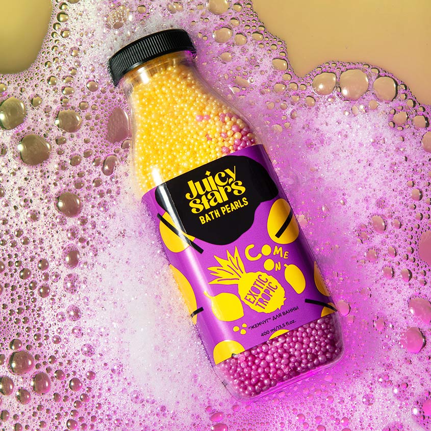 JUICY STARS Bath pearls «COME ON EXOTIC TROPIC» – online store