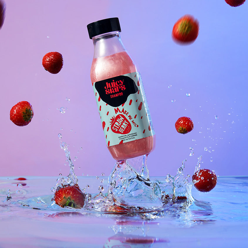 JUICY STARS Shampoo smooth and shiny «MAKE ME WILD STRAWBERRY» – شراء أونلاين